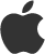 logo Apple Black