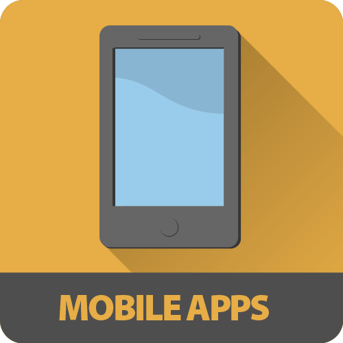 Ilustracion Mobile Apps Black